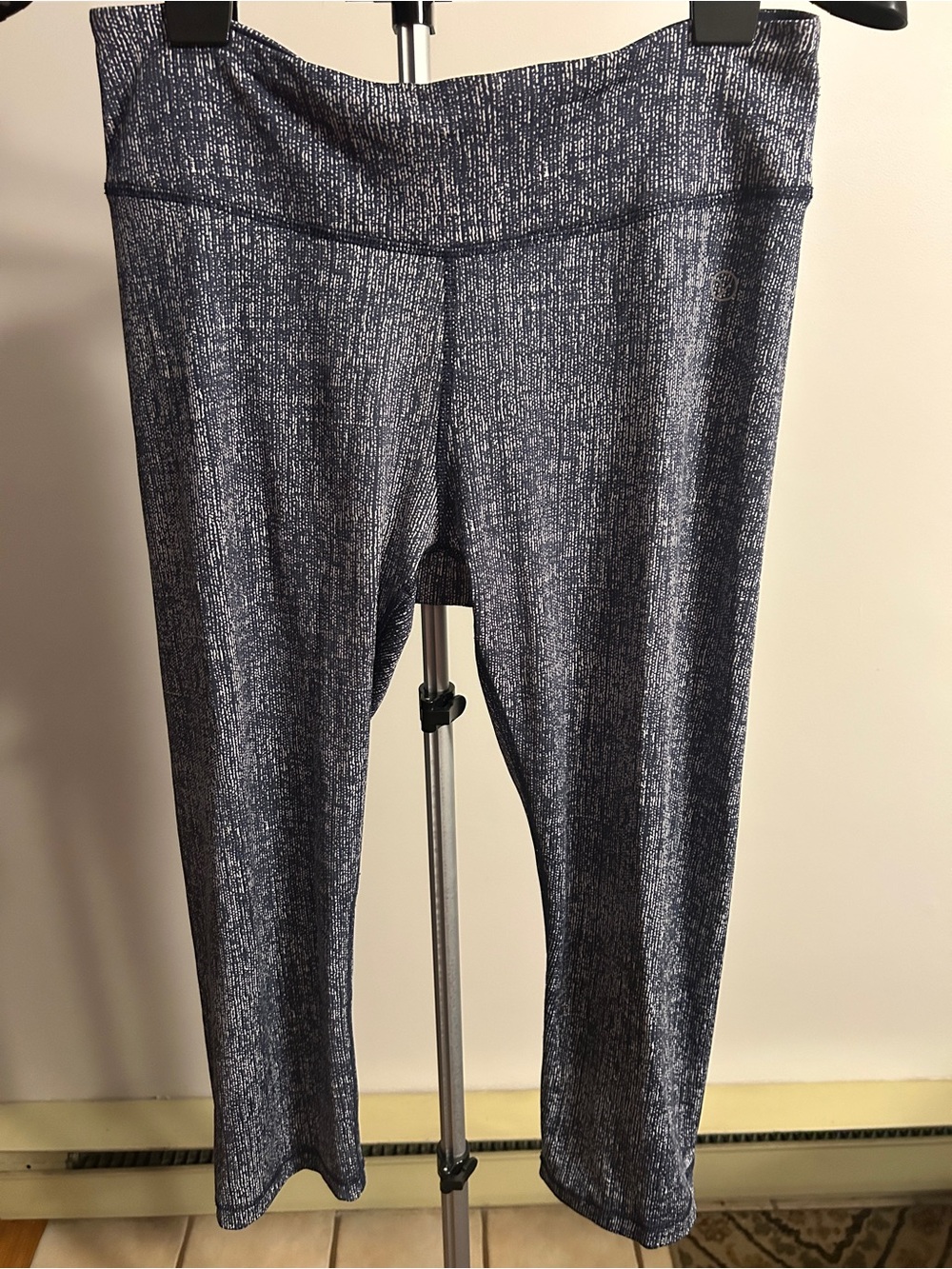 VOGO Athletica Navy Heathered High-Rise Leggings